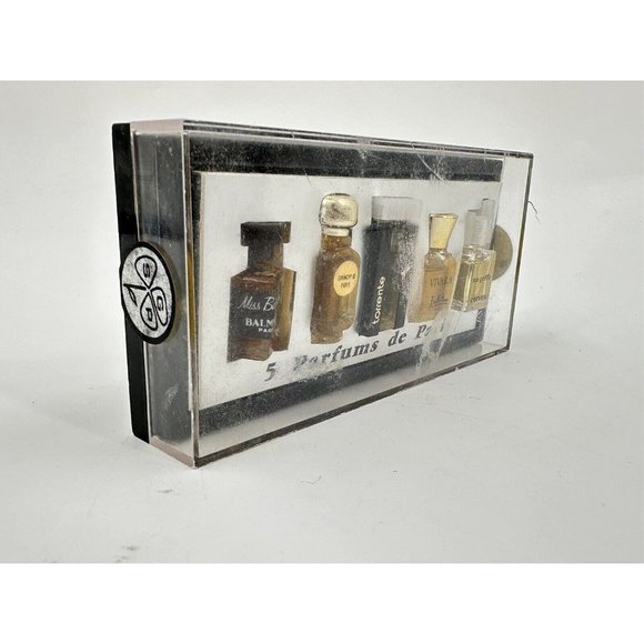 Vintage Societe Generale de Parfumerie 5 Pc Mini Set (#1) - Picture 3 of 11